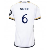 Camisa de Futebol Real Madrid Nacho Fernandez #6 Equipamento Principal Mulheres 2023-24 Manga Curta